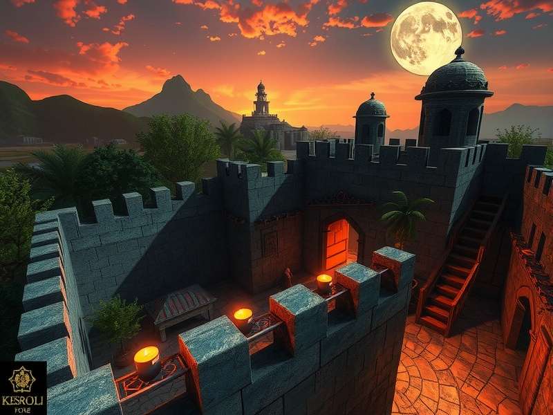 Kesroli Fort Escape puzzle solving interface