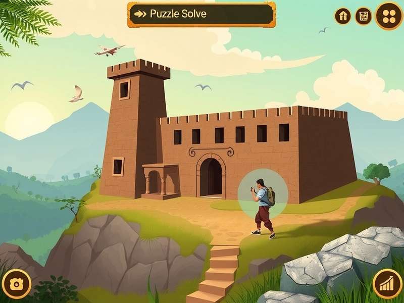 Kesroli Fort Escape gameplay screenshot